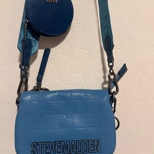 Steve Madden Blue Crossbody Bag